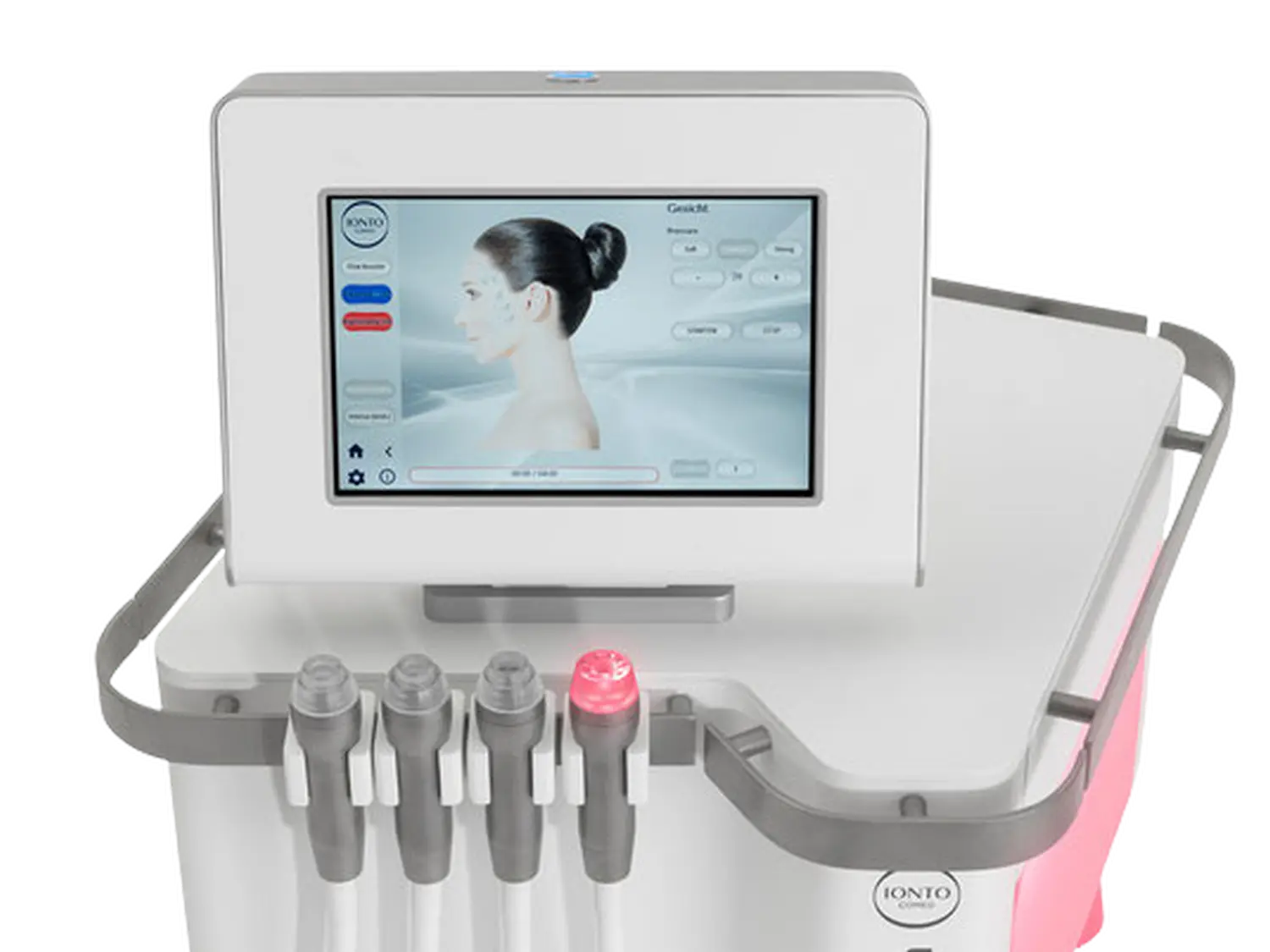 Feine Haut - Kosmetic - Nahaufnahme eines medizinischen Geräts für kosmetische Behandlungen